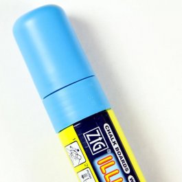 Pack of 8 Illumigraph Blue Liquid Chalk Pens -  15mm Nib