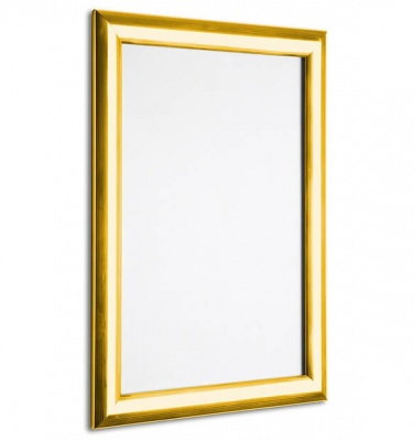 A2 Polished Gold Snap Frame (25mm Frame)