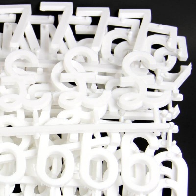 Peg Letter Board Number Pack - 51mm