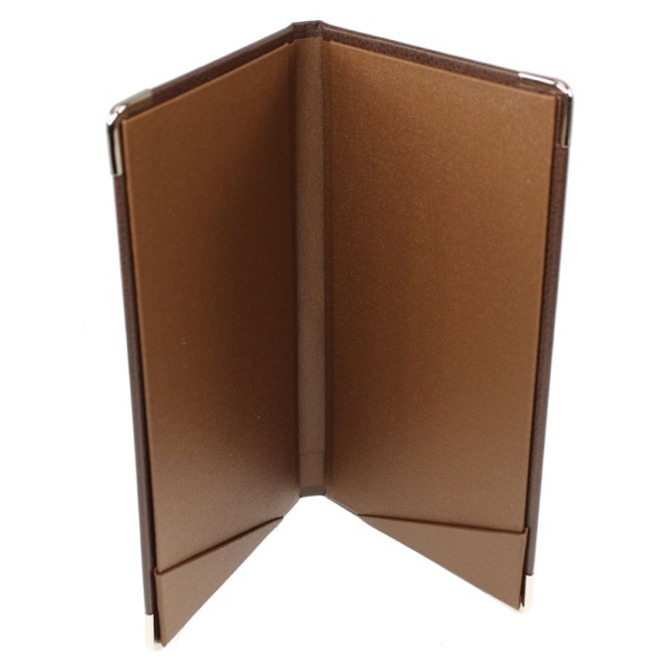 A4 bonded 'real' leather bill presenter - Leverington Menu Cover ...
