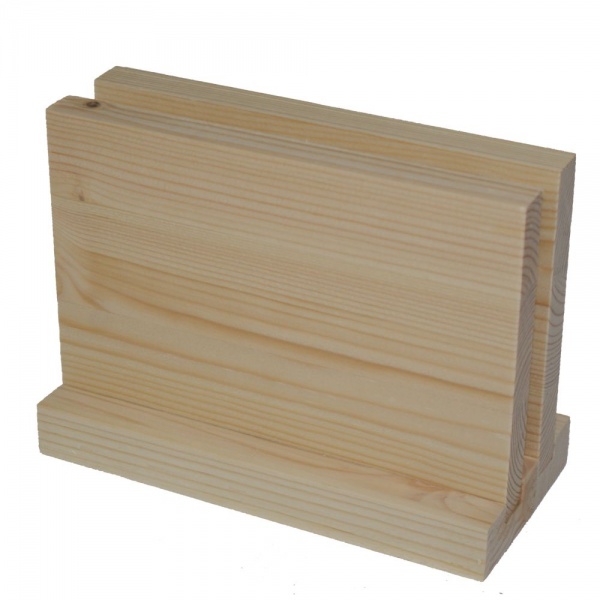Newton Wooden Menu Holder