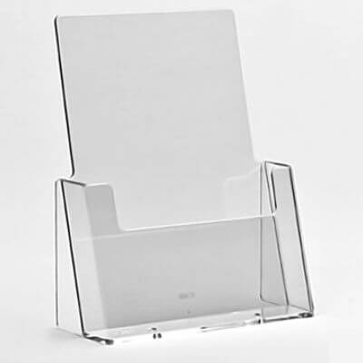 1/3rd A4 Freestanding Acrylic Leaflet Holder