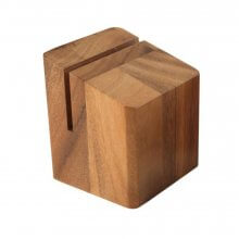 Wooden Pine Menu Block