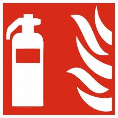Fire Extinguisher Sign - Symbol