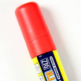 Pack of 8 Illumigraph Red Liquid Chalk Pens - 15mm Nib