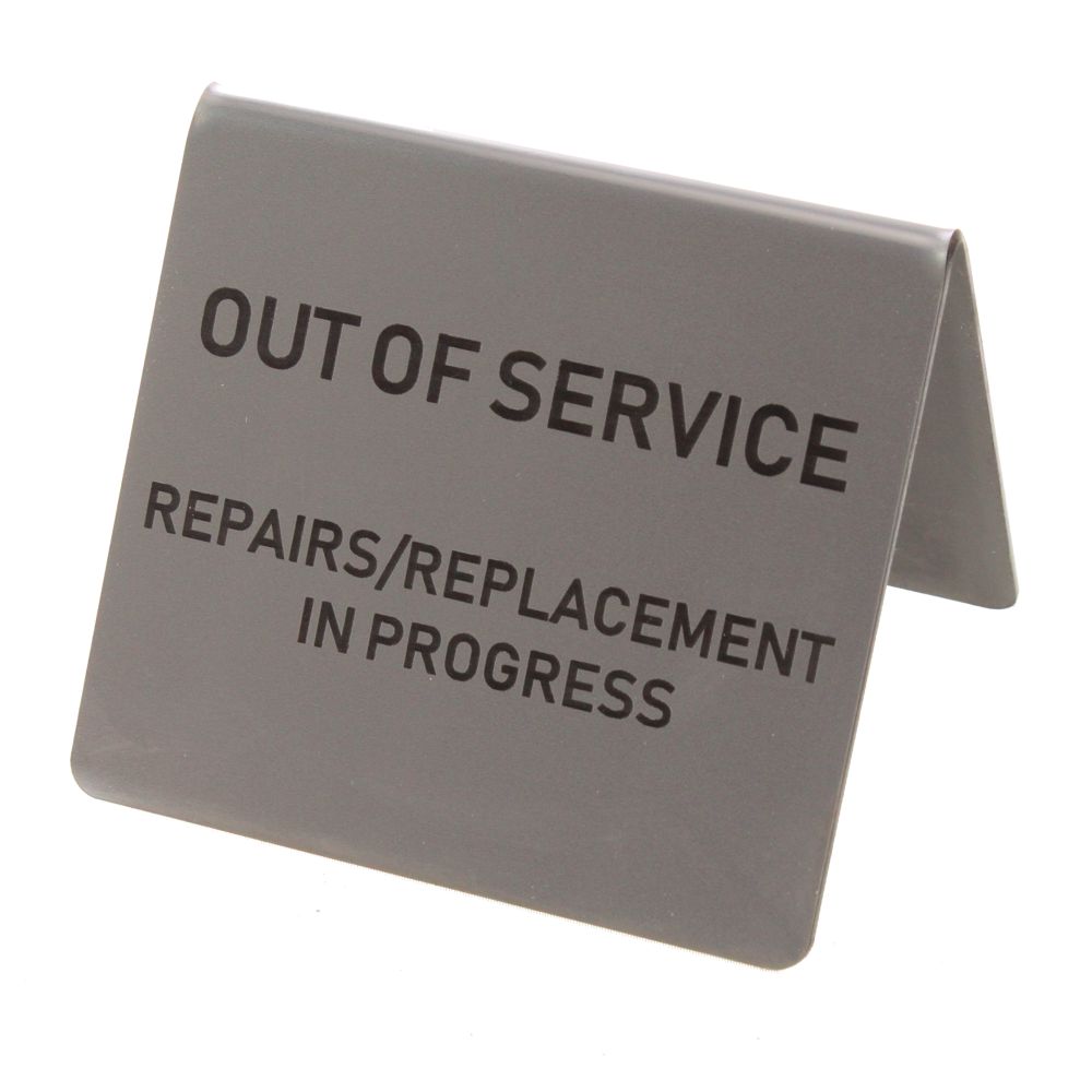 Engraved Tent Style Sign
