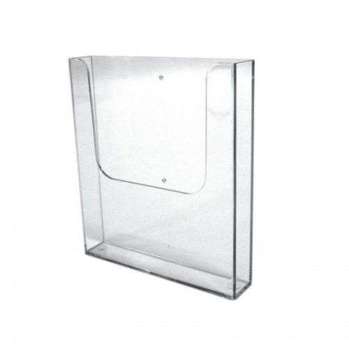 A5 Wall Mounted Acrylic Leaflet Holder Braccio.co.uk