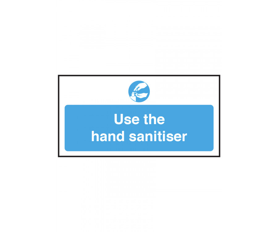 Use The Hand Sanitiser Sign