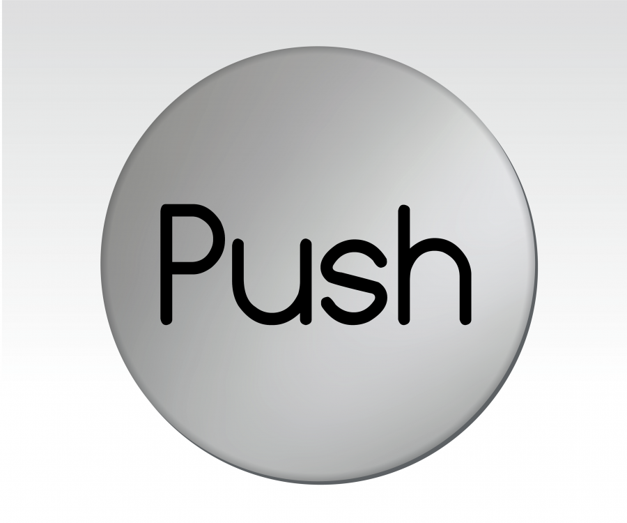 Push Door Disc Signs