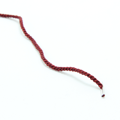 A5 Burgundy Corded Tag Fixings for Clear Pockets