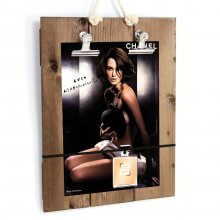 A3 Rustic Wooden Poster Holder